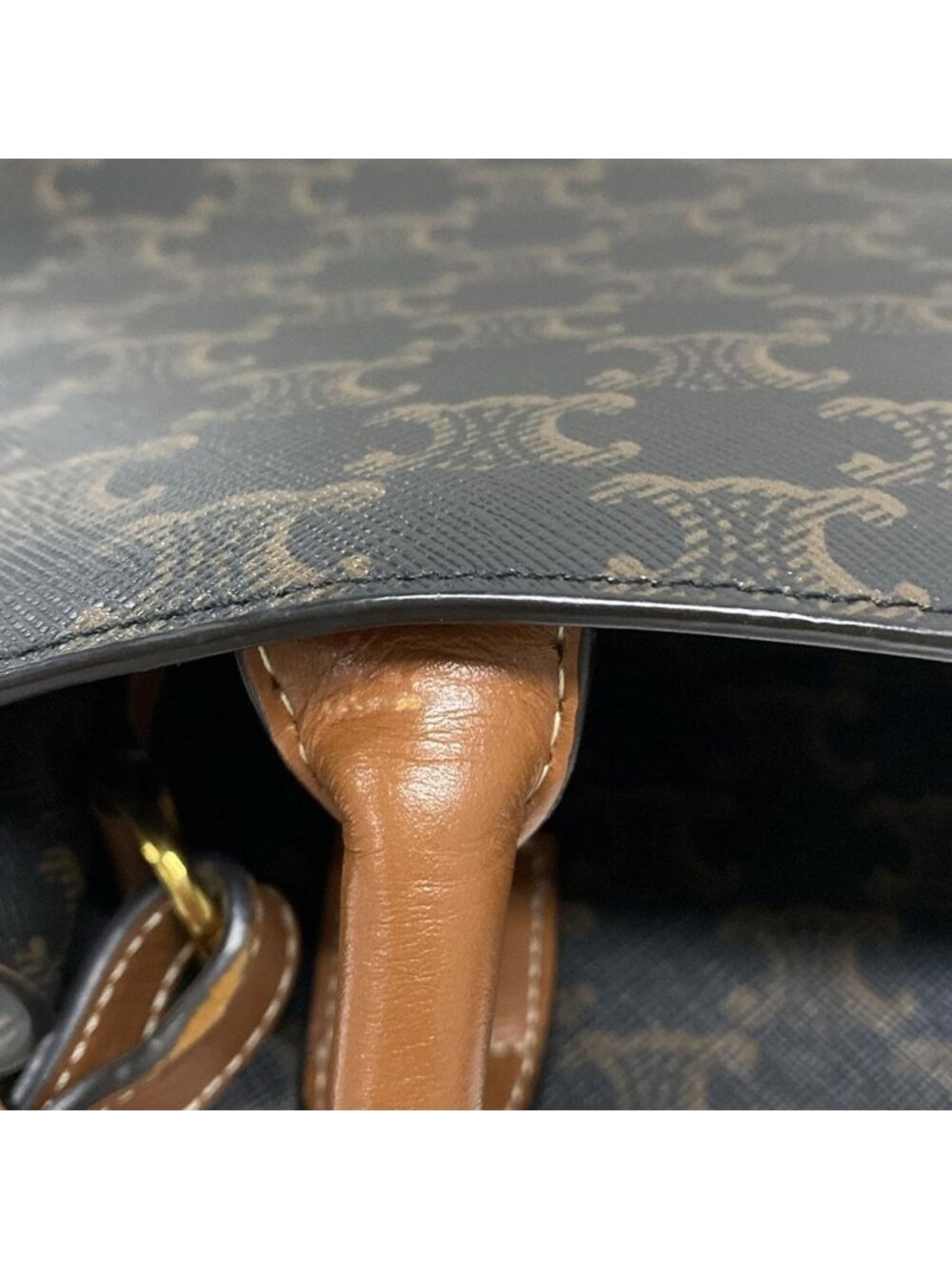 Celine Tote Small Vertical Cover Tan - Picture 13 of 15
